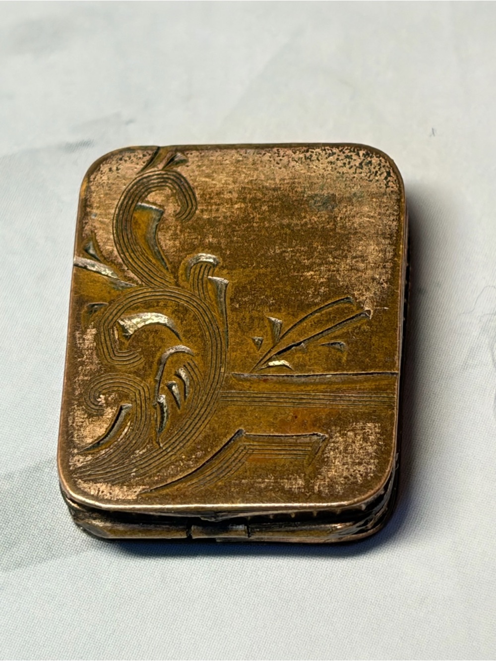 Antique Victorian Gold Filled Book Locket